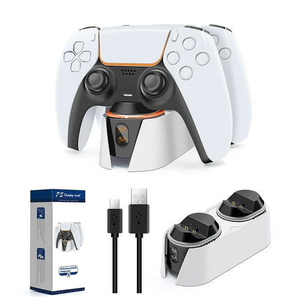 Cargador Rápido Dual Mando Playstation 5 Base De Carga USB PS5