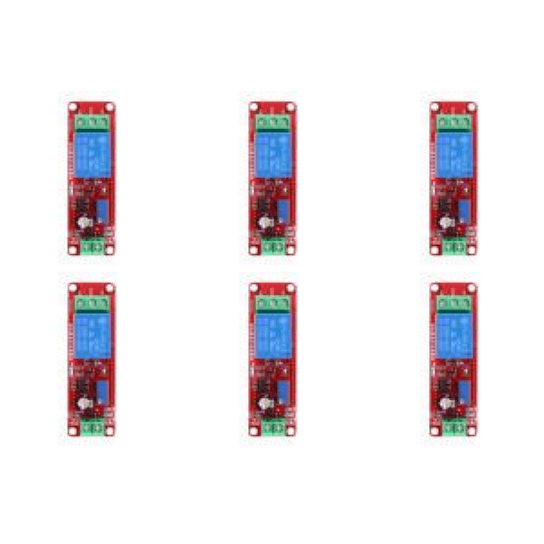 Relè Temporizzato Modulo Timer Relè A Ritardo NE555 - 5 Pezzi, DC 12V, Regolabile, Per Uso Automobilistico E Progetti Fai-da-te Interruttore Timer Regolabile - Foto 7