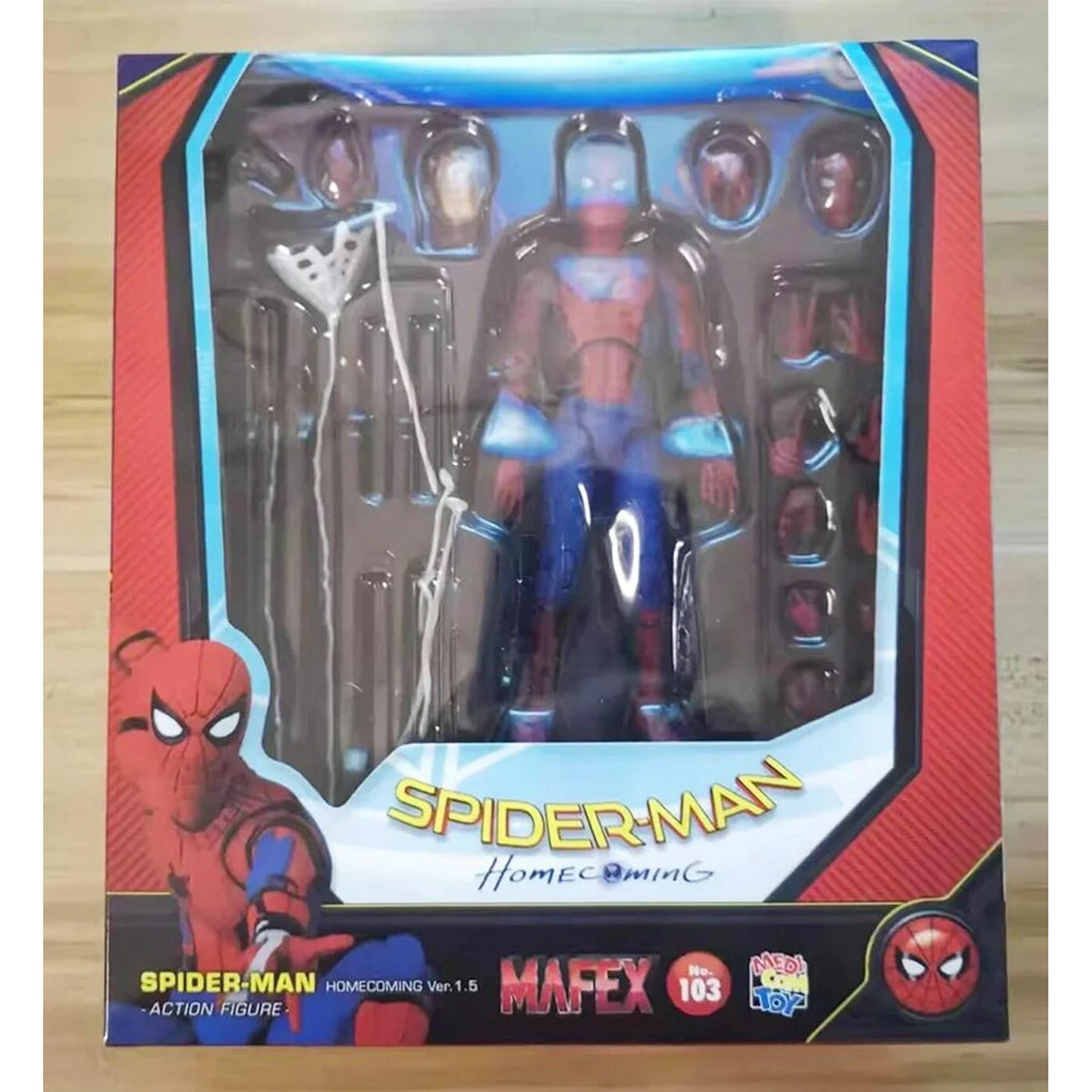 Figura de Marvel de Spiderman, Ps4, juguete de juego, estatua, escena,  Spiderman, coleccionistas, edición Pvc, modelo coleccionable, regalo de  decoración para kidsToy Gong Bohan LED