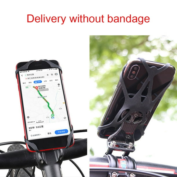 Soporte de bicicleta soporte de manillar de computadora soporte de GPS para  teléfono móvil para Garmin (MTB) JShteea Accesorios para bicicletas