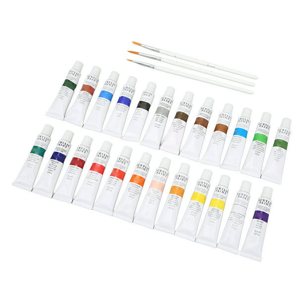  Juego de pintura acrílica de 24 colores para pintura