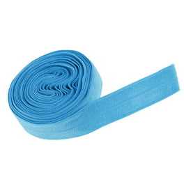 Cuerda de goma elástica para silla de goma con carrete elástico de 2,,  cuerda de goma para tejer plana, cuerda Azul BLESIY Banda elástica de coser