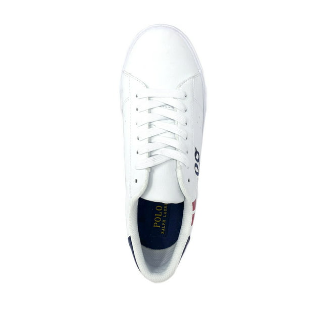 Tenis Ralph Lauren Unisex Color Blanco Estampado Lauren RF102250S0J | Walmart línea