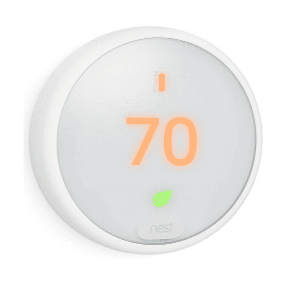 termostato e inteligente ahorrador de energia google nest color blanco