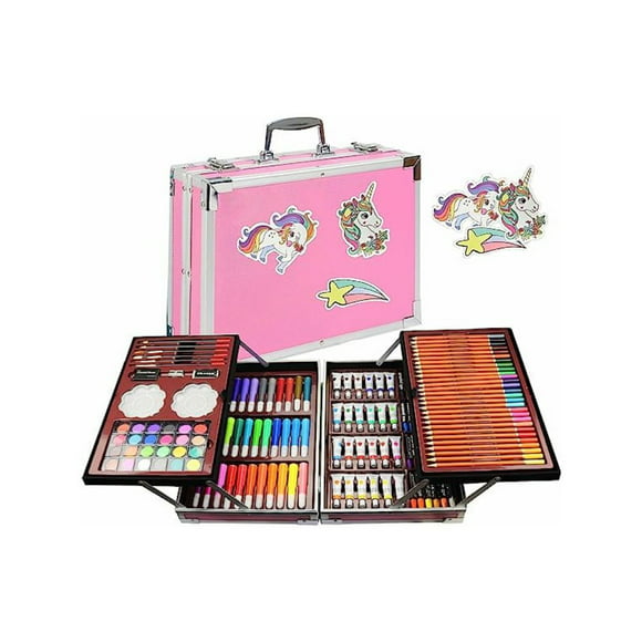 kit de dibujo de 145 piezas bluelander rosa bluelander cbhh0149