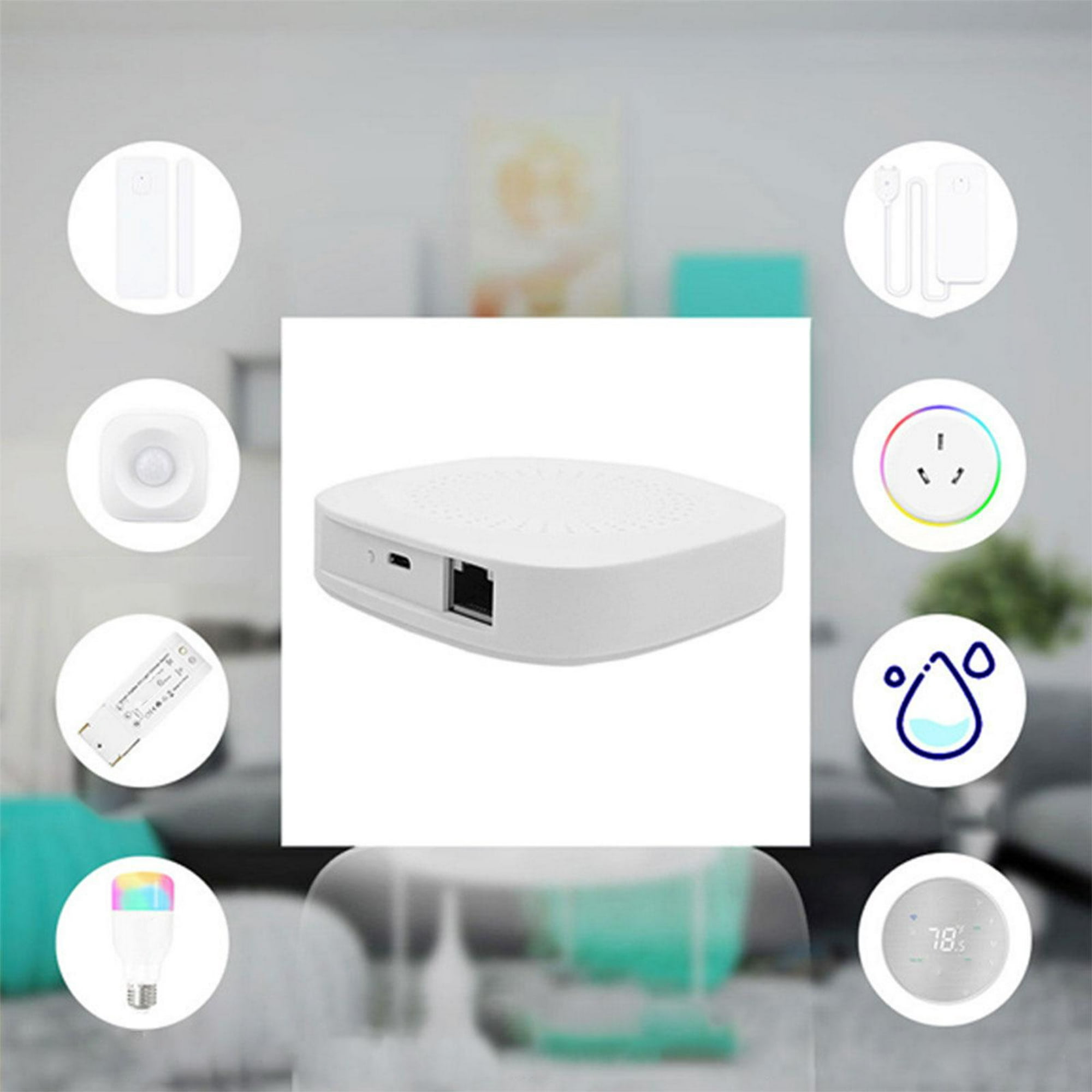 Enchufe inteligente - Certificado compatible con Alexa, Echo y Google Home  Levamdar CZDZ-ST13