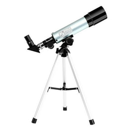 F30070 150X 70mm Telescopio Astronómico Reflector de Perfke para Niños y  Adultos, Incluye Trípode
