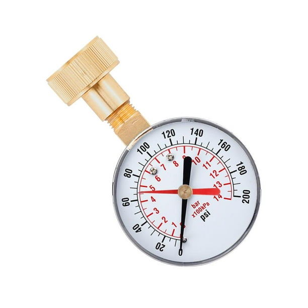 Manómetro de Aire,Manómetro de presión hidráulica de Aire 0~180
