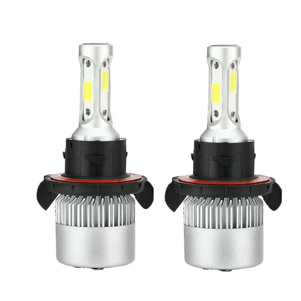 2 uds bombilla de faro LED H7 H1 H3 bombilla de luz antiniebla 9000LM 72W  6500K (H1) Likrtyny Accesorios para autos y motos