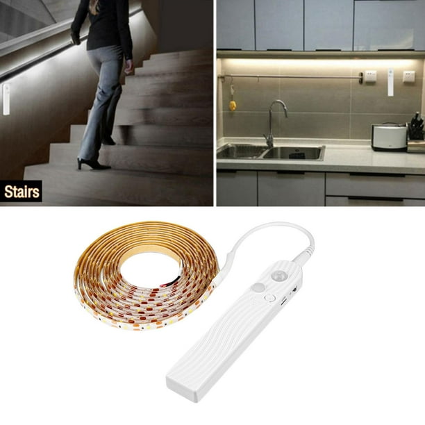 Para la cocina, el armario o las escaleras: así es la luz led magnética con  sensor de movimiento que arrasa en  a precio de ganga