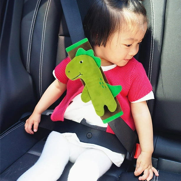 Cinturón de seguridad para niños con dibujos animados, protector