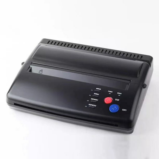 Máquina de tatuaje, plantilla térmica tatuaje transferencia de papel de  transferencia de la máquina impresora térmica copiadora impresora térmica  para