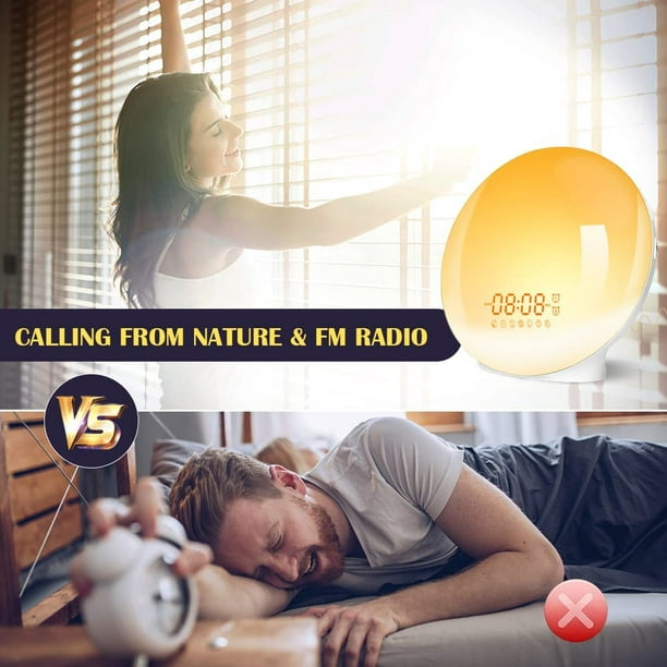 Despertador Reloj Despertador Amanecer Hasta La Luz Fm Radio