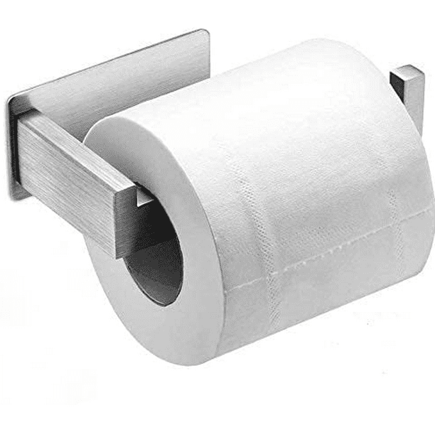 Support papier WC métal gris
