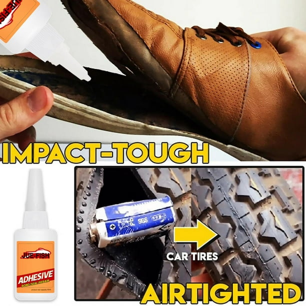 Pegamento Adhesivo Para Zapatos Súper Fuerte Impermeable Universal De Cuero  Especial Reparación De