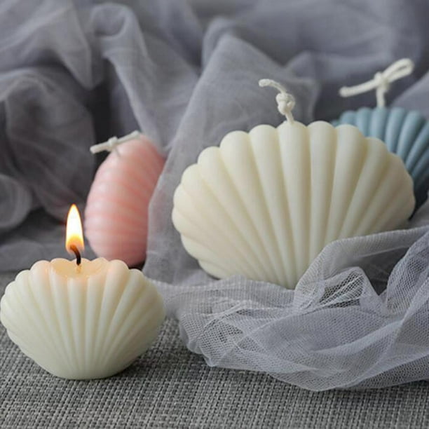 Kit de bricolaje, kit de fabricación de velas de conchas marinas