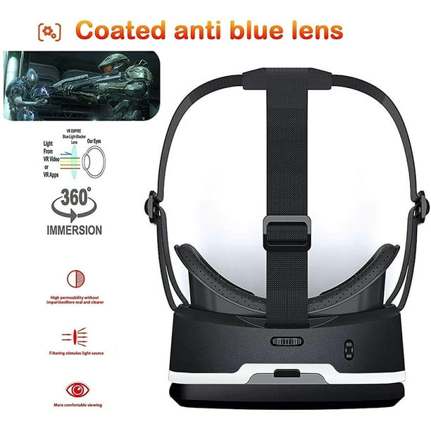 Gafas VR Teléfono Móvil Realidad Virtual G04 Usando Games Smart 3D Digital  Gafas + B03 Bluetooth Mango-TVC-Mall.com