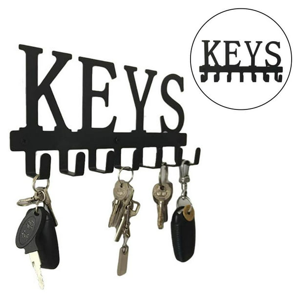 Porta llaves para pared, colgador de llaves, organización de