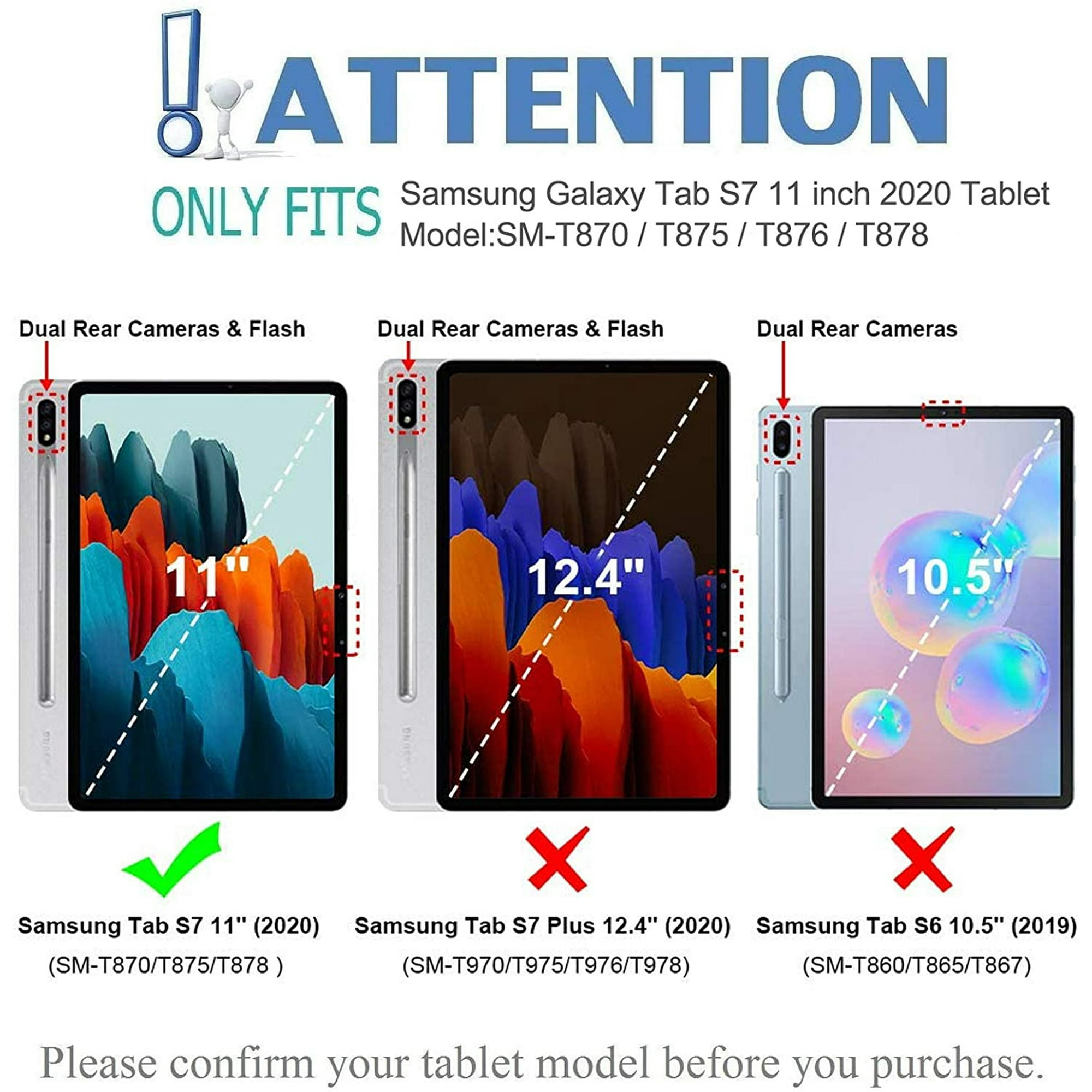 Para Samsung Galaxy Tab S8 + S7 + / S7fe T970 / T730 Teclado Bluetooth  Wmkox8yii