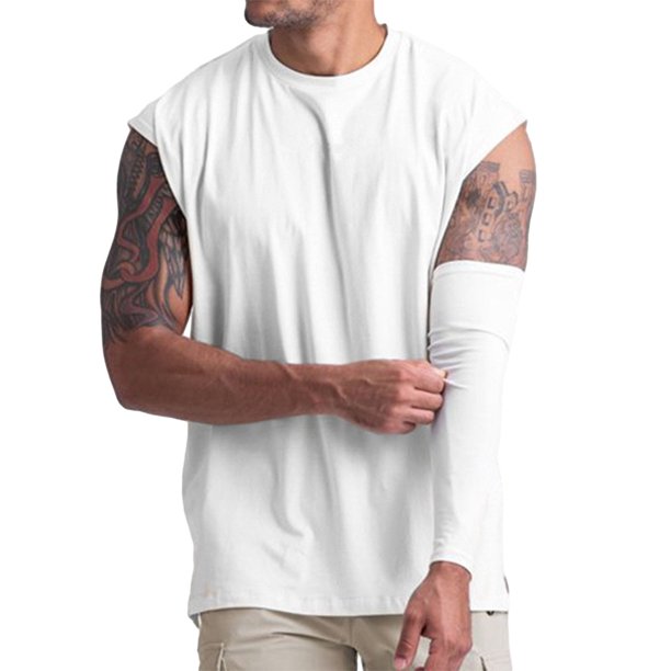 Camisetas de entrenamiento sin mangas para hombres – Camisetas de