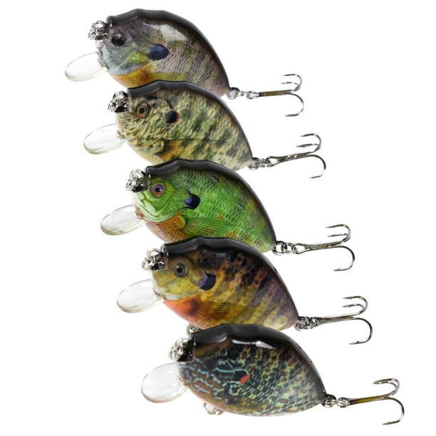 TARUOR 45mm 3.5g Mini Crankbait Fishing Lures Artificial Hard