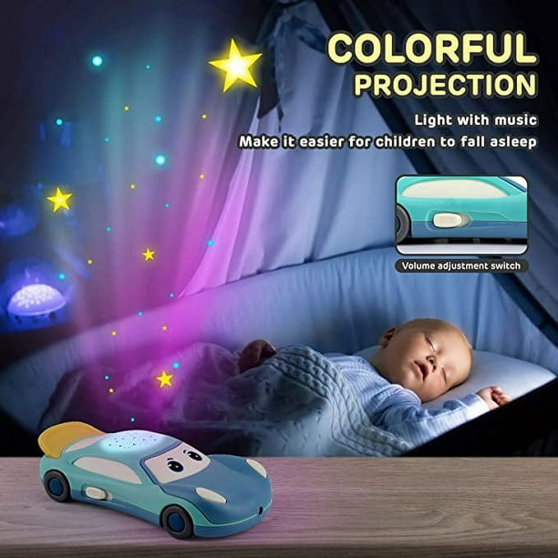 Movil Proyector Con Musica Luces Y Sonidos Para Bebé