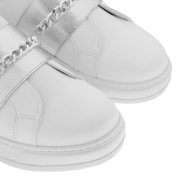 Andrea Zapatilla Plata Zapatilla para Mujer plata Talla 26.5 :  : Ropa, Zapatos y Accesorios