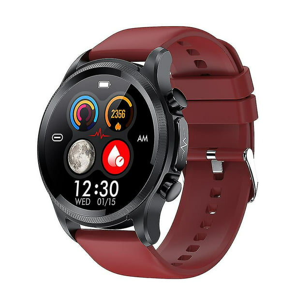 Reloj inteligente de glucosa en sangre 2022 Ecg + ppg Monitoreo de presión  arterial Temperatura corporal Smartwatch Hombres Ip68 Rastreador de  ejercicios a prueba de agua - Relojes inteligentes ShuxiuWang