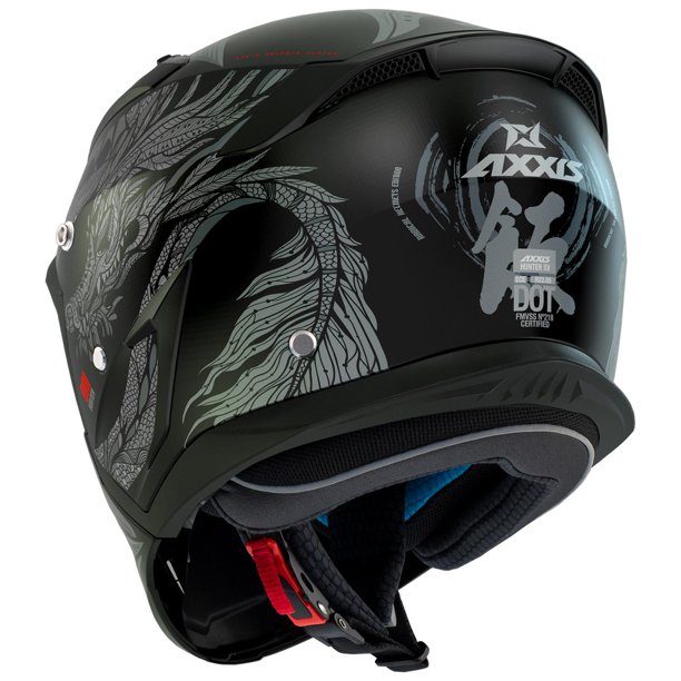 Casco modular para moto Mate Talla XL Axxis Hunter Toxic