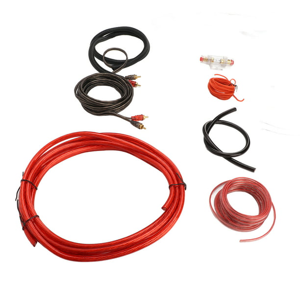 Kit Cable Numero 8 Para Audio De Carro Amplificador