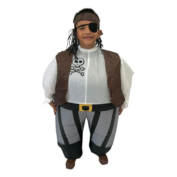 Disfraz Inflable pirata pirate bucanero halloween Bk Disfraces toda ocasión Talla  Grande