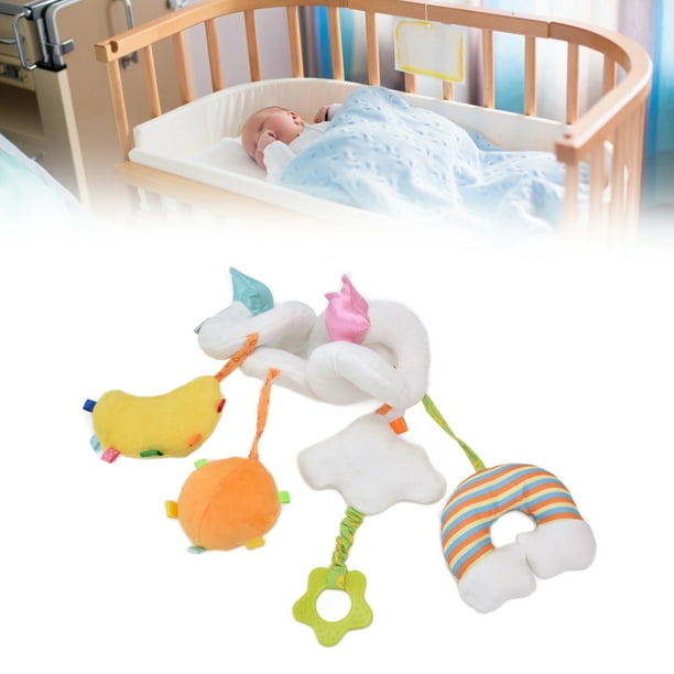 Juguete de cuna con envoltura en espiral, cochecito de cuna con envoltura  en espiral para bebé, juguete en espiral, juguete para cama de cuna en  espiral para bebé, valor inmejorable