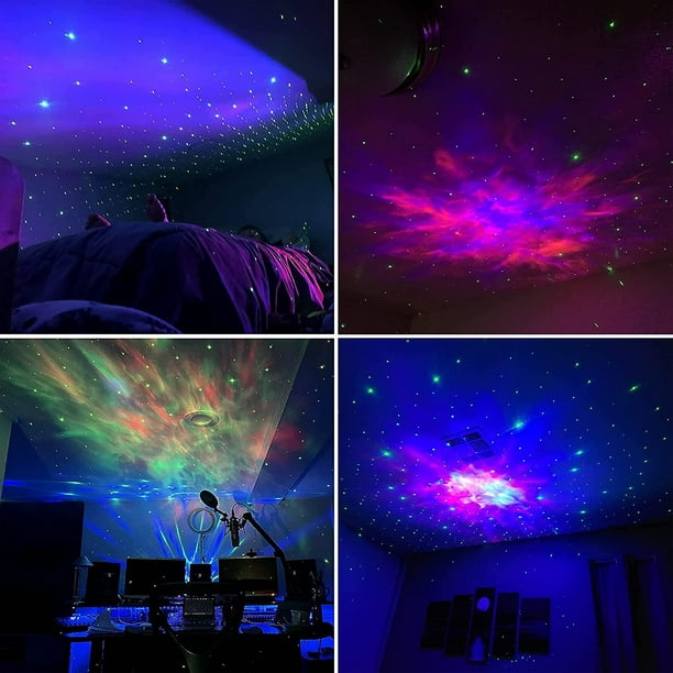 Proyector Galaxy, proyector Galaxy Light Led para dormitorio, nube