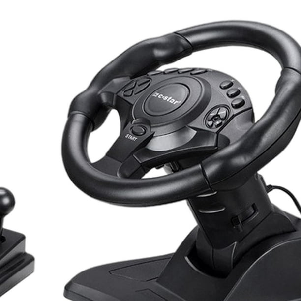  Volante de juego, rueda de carreras, volante de carreras y  pedales de fuerza de conducción (para PS4/PS3 y PC) : Videojuegos