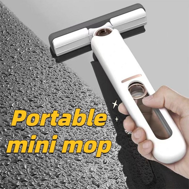 Mini Mopa Trapeador Auto Exprimible Portátil Hogar Plegable