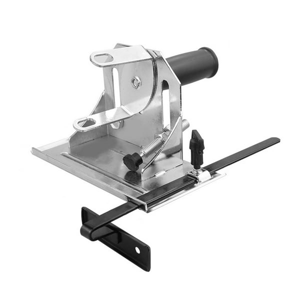 Soporte de soporte de amoladora angular,Amoladora angular de soporte  ajustable en 45 °,Mesa de máquina de corte para ajuste fino y fijación de