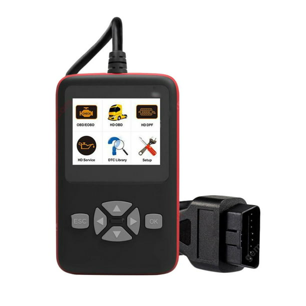 Escáner OBD2 Lector de código de coche, herramienta de diagnóstico de  escáner automotriz, lector de código de falla del motor, escáner CAN  herramienta