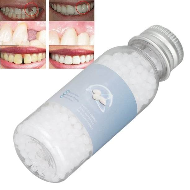 dientes postizos moldeables 25g/botella dentadura Cosplays