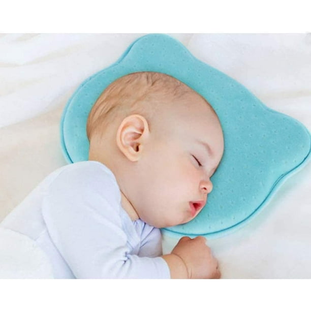 Almohada para bebés,bebes niños regalos recién nacido,almohada de algodón  de memoria suave,prevenir síndrome de la cabeza plana plagiocefalia,mejor  para bebés de 0 a 12 meses, Moda de Mujer