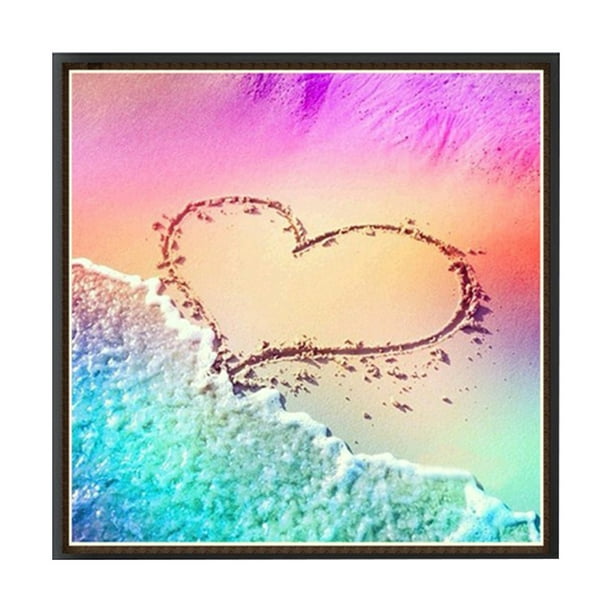 Diamond Painting Bordado Pintura Diamantes Amor Love 30x30cm