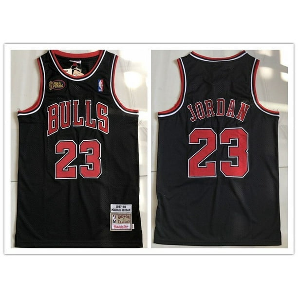 Camiseta Chicago Bulls (23) Jordan Negra