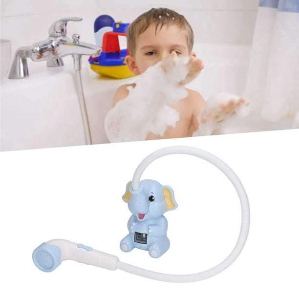Cabezal de ducha para baño de bebé, bomba de agua de elefante y
