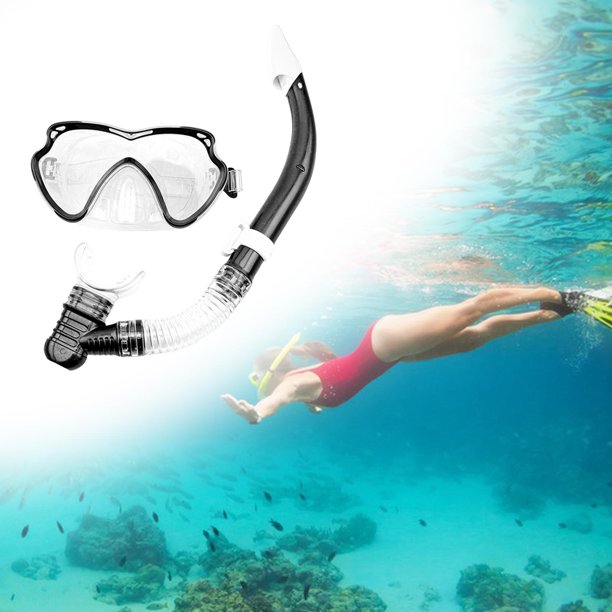 Conjunto de m scara de esn rquel m scara de buceo port til c moda de alta definici n gafas de esn rquel m scara de buceo para equipo de nataci n