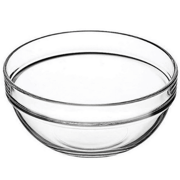 Cuencos de vidrio de color negro de alta calidad de 300 ml para utensilios  de cocina para ensaladas al por mayor