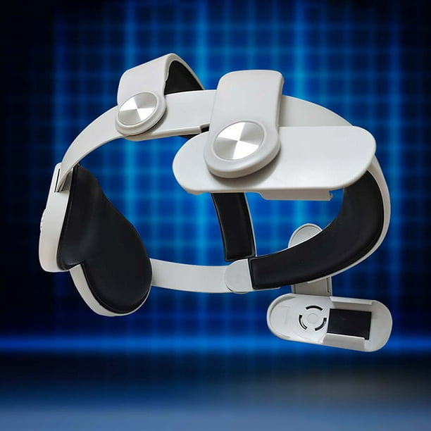 Correa de cabeza VR compatible con Meta Quest 2, Oculus Quest 2 accesorios  con cojín de