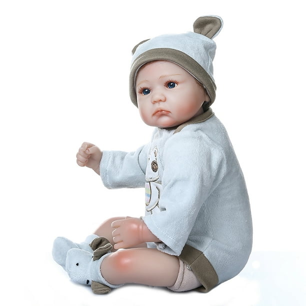 Muñeca renacida Decdeal 16 pulgadas 40 cm Reborn Doll Bebé en manta Muñecas realistas O Decdeal renacida | Walmart en