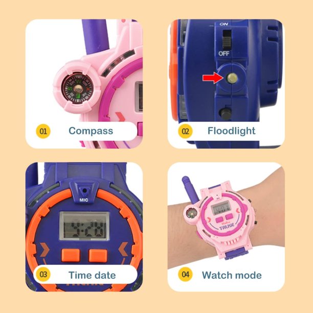 Reloj Walkie Talkies Reloj Espía Juguetes Ejército Reloj - Temu