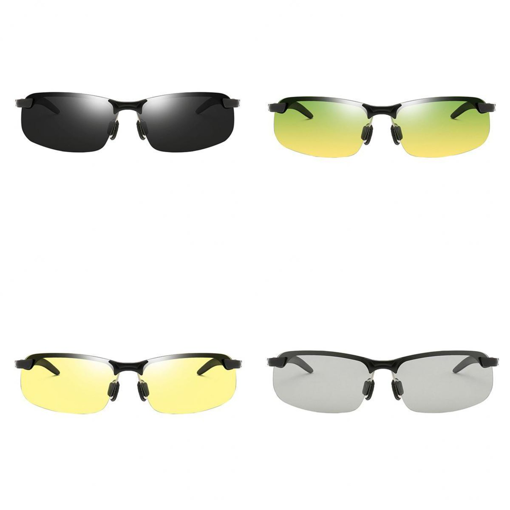 ARGOO Lentes de Sol Hombre Polarizados Gafas de Sol Marco de Aleación Al-Mg  para Protección UV400 Al Aire Libre Antideslumbrante(Fotocromática) :  : Ropa, Zapatos y Accesorios