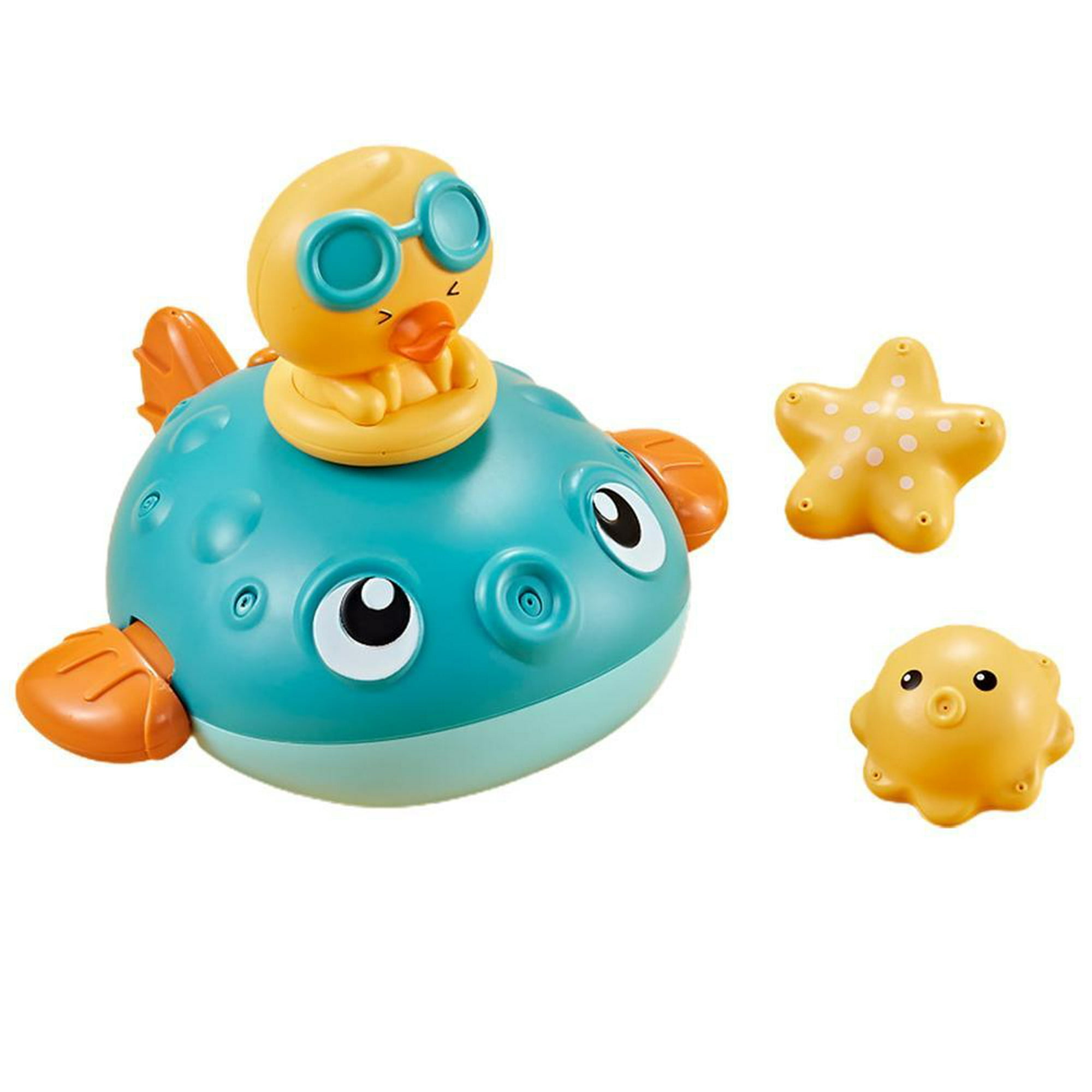 Juguete de baño de juguete para bañera con juguetes flotantes para chorros,  juego de pesca para niños y bebés, niños y niñas a la edad de más de 18