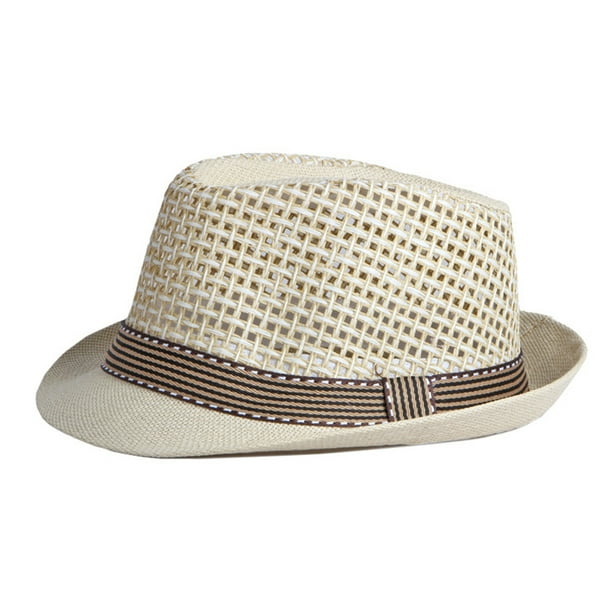 56-58cm circunferencia del sombrero sombreros de paja para hombres